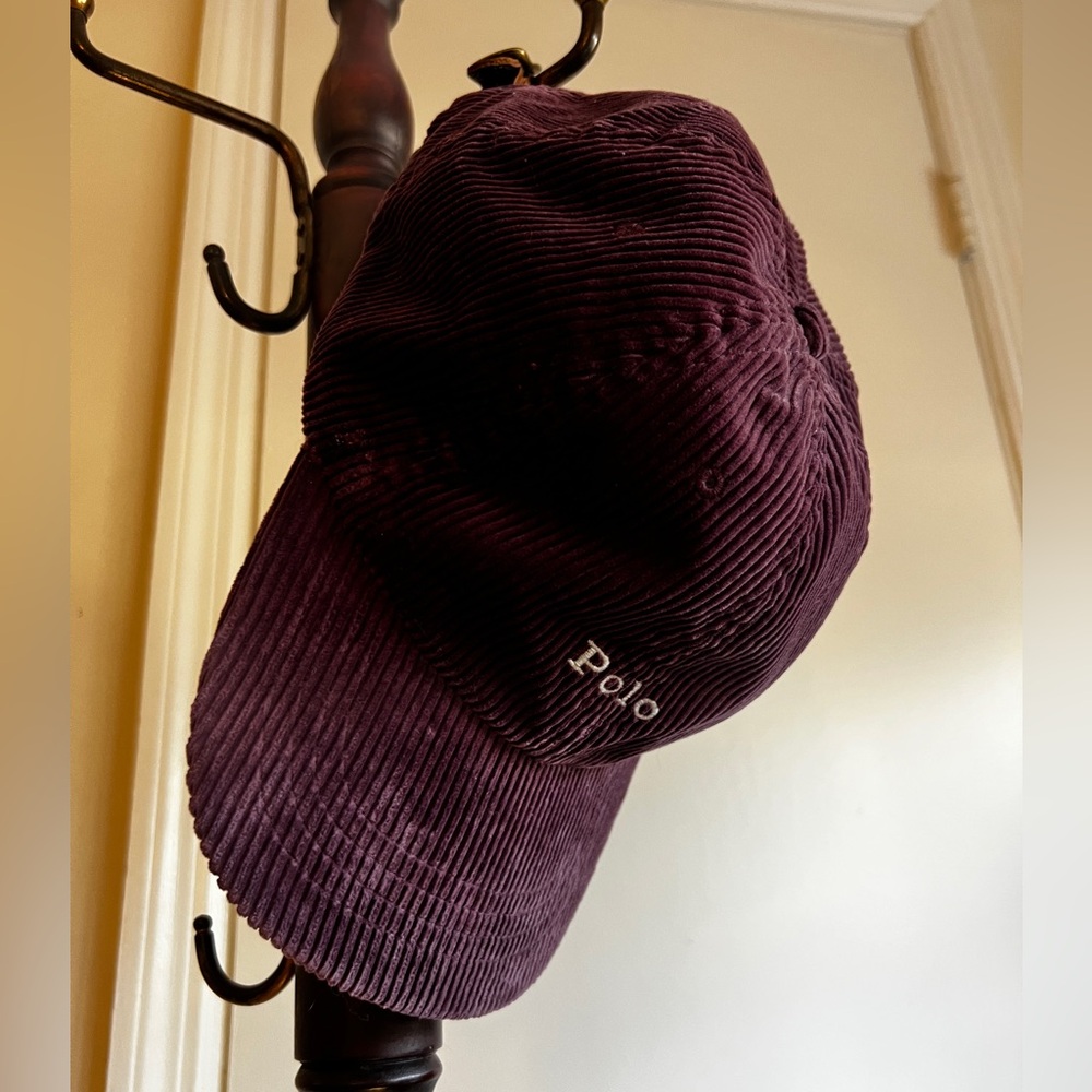 Polo by Ralph Lauren Corduroy Hat - Deep Purple